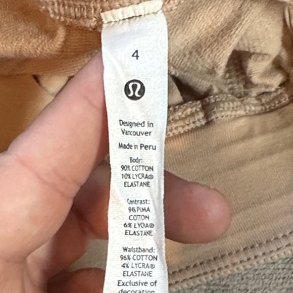 Lululemon Athletica Beige Athletic Shorts - Picture 5 of 6